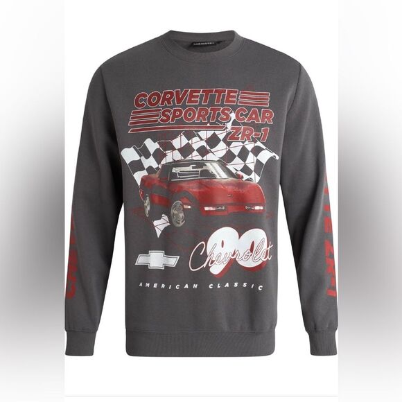 Chemistry Sweatshirt - Chevy Corvette Camaro Crewneck Pullover Graphic for Men S - Picture 1 of 10
